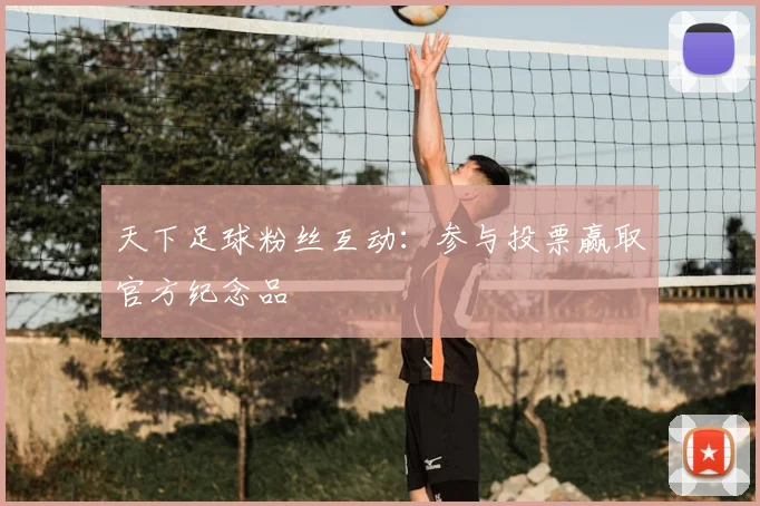 天下足球粉丝互动：参与投票赢取官方纪念品